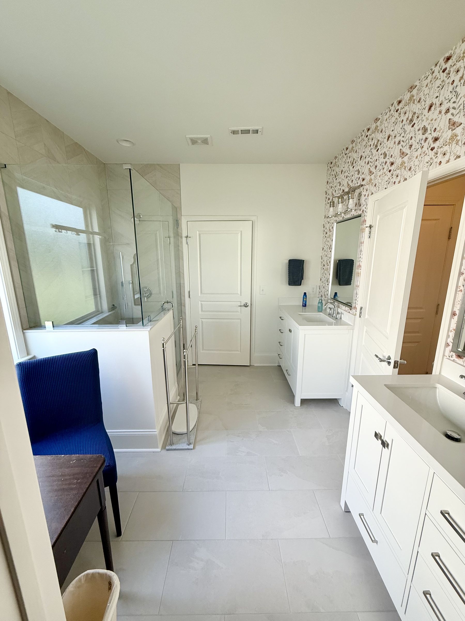 Primary bathroom, after renovation