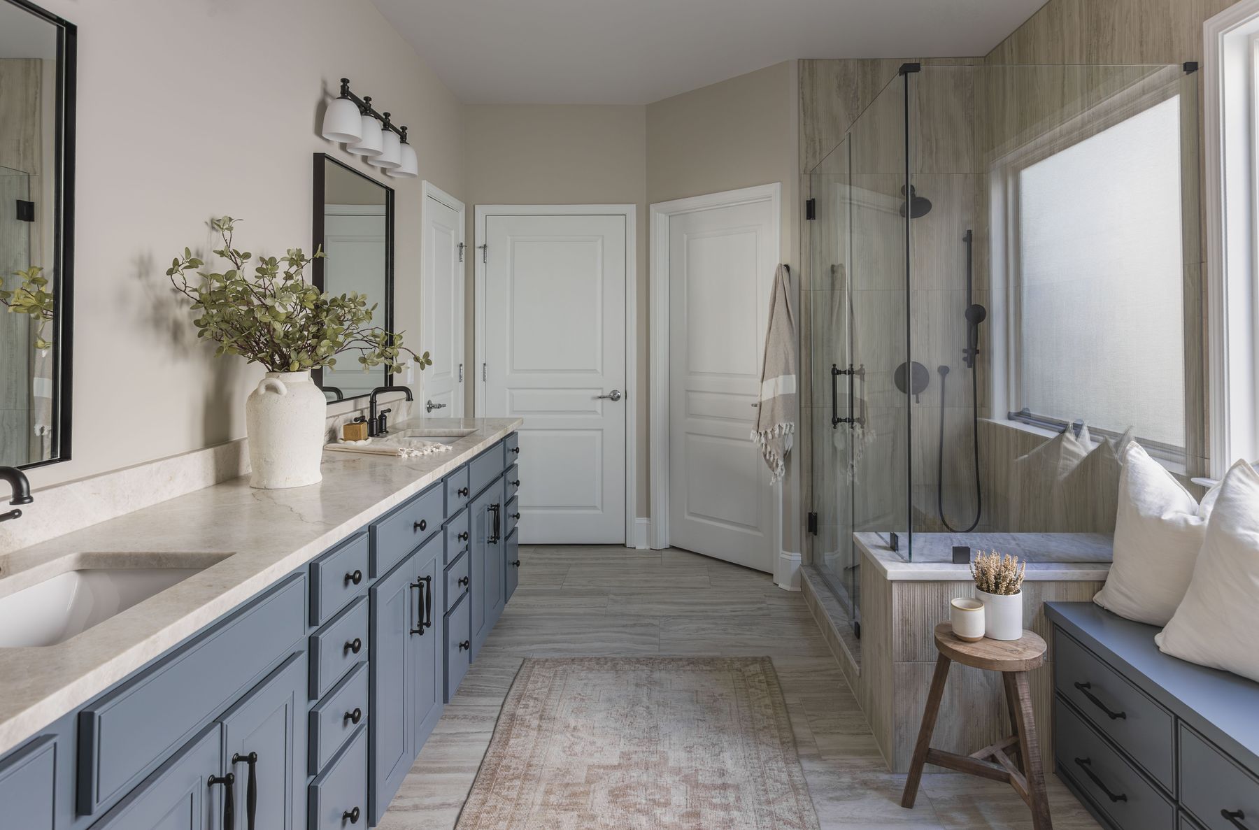 Bathroom double vanity