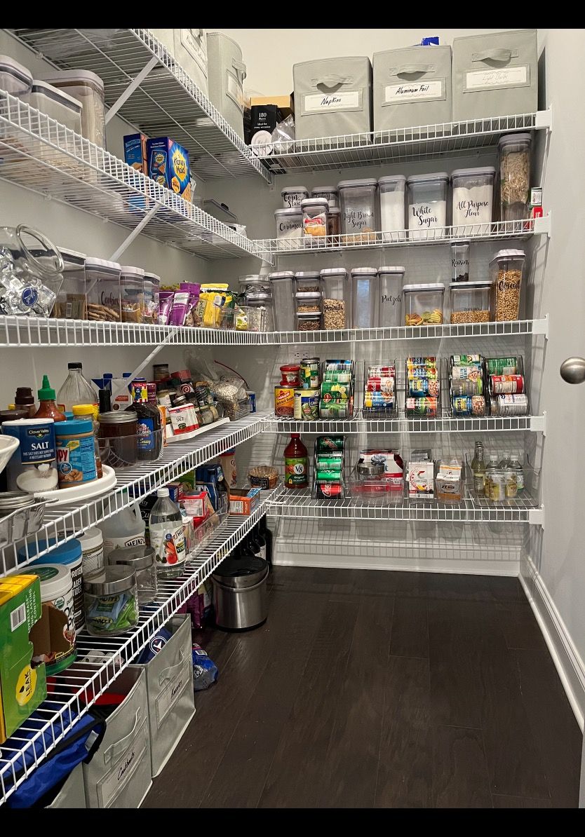 Custom pantry cabinetry